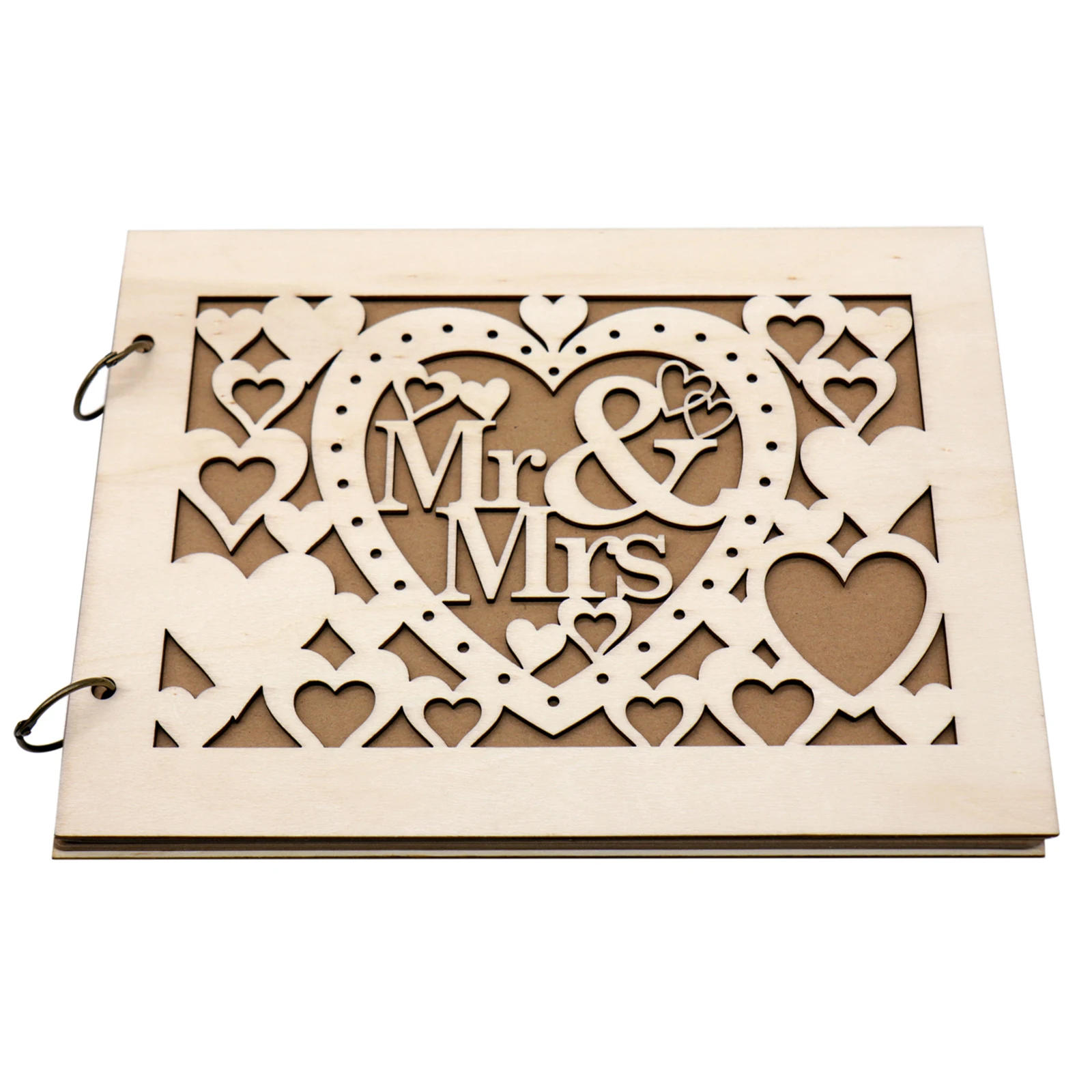 Персонализированная Свадебная Гостевая книга Мистер и миссис с гравировкой в