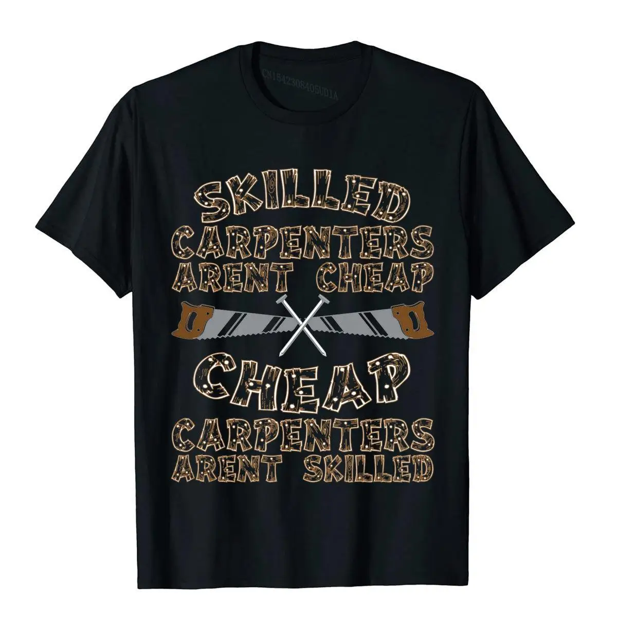 Забавная плотничная футболка