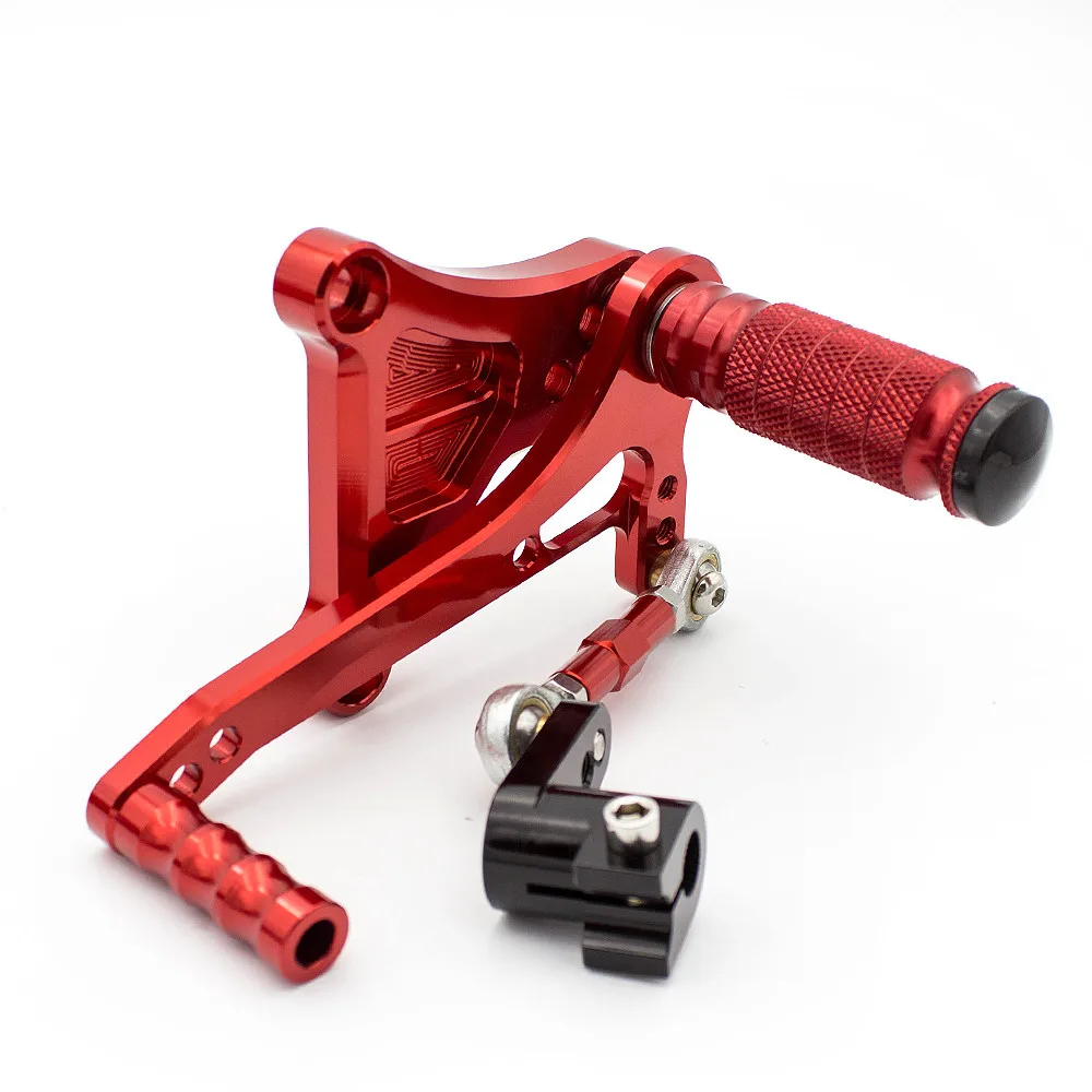 ЧПУ Алюминиевые Регулируемые задние комплекты колышки для ног Benelli TNT125 TNT 125 2016 2017