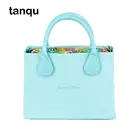 Сумка женская tanqu huntfun, квадратная Водонепроницаемая с цветными ручками