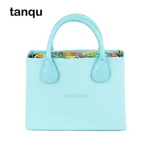 Сумка женская tanqu huntfun, квадратная Водонепроницаемая с цветными ручками