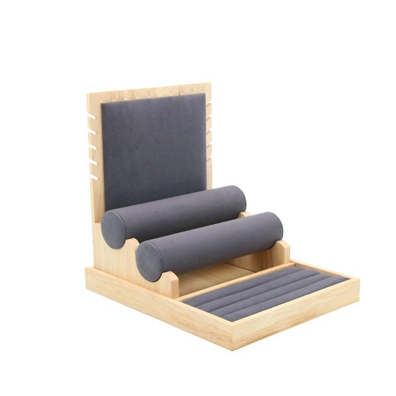 

3 in 1 Display Stand, Jewelry Organizer Jewelry Display Rack, Jewelry Holder for Necklaces Bracelet Earring Ring Storage