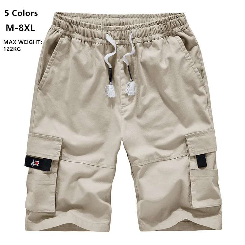 

Cotton Mens Cargo Shorts Summer Camo Short Sport Sweatpants Men Camouflage Military Pantalon Corto Hombre Plus Size 6XL 7XL 8XL