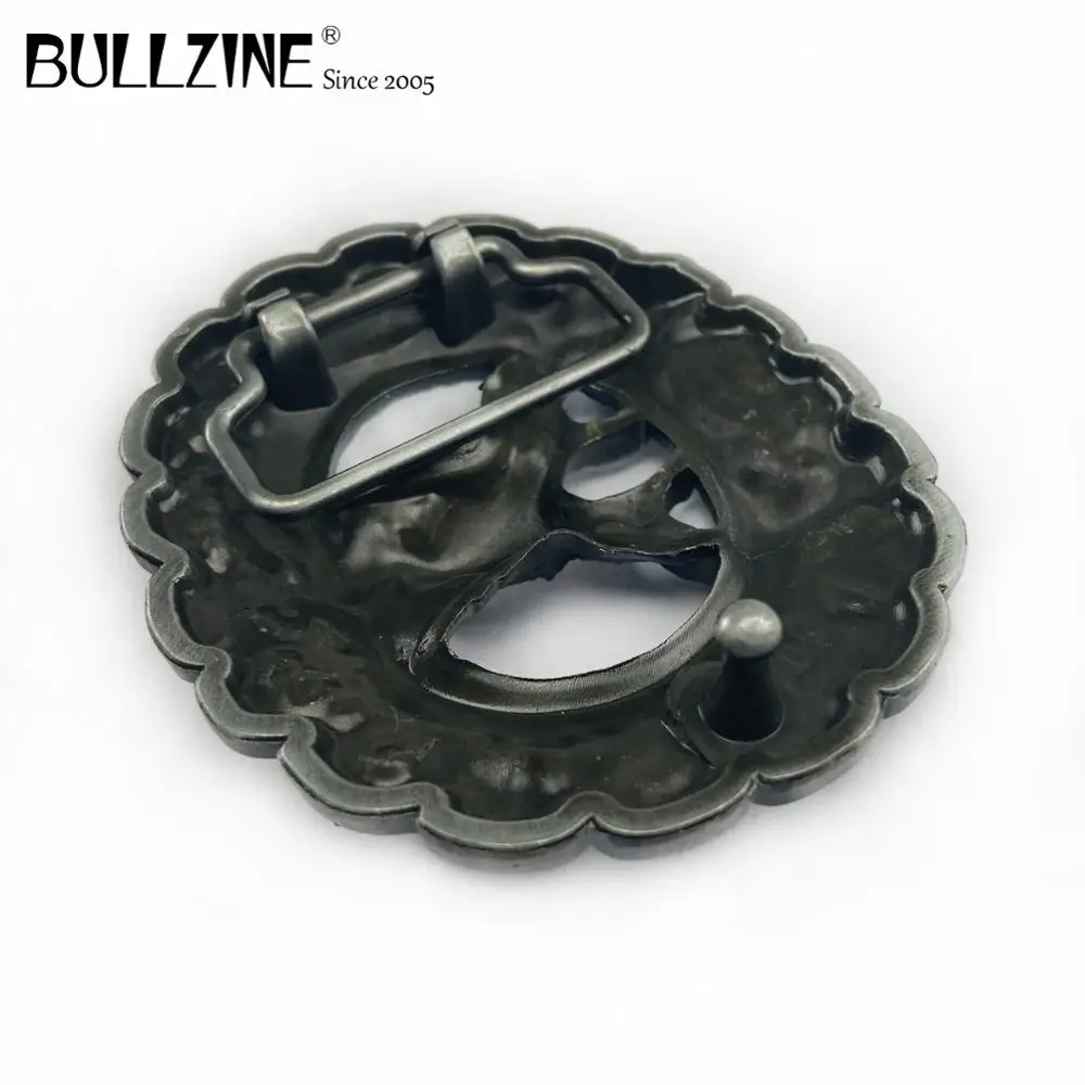 В Bullzine олень пряжки ремня с оловянной отделкой FP 02454 подходит для детей на возраст