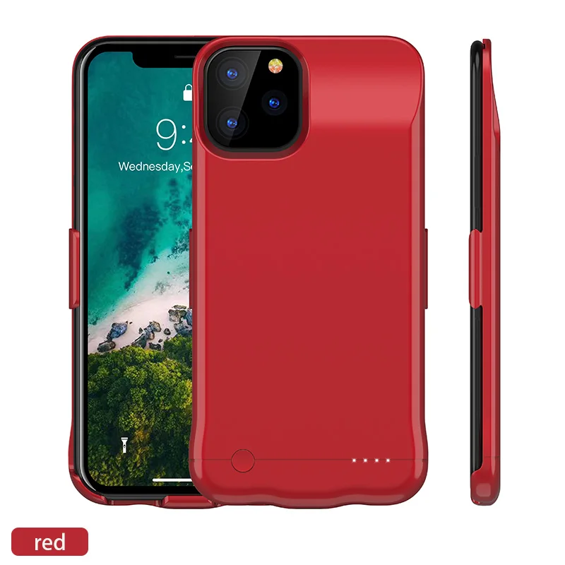 Чехол для зарядного устройства на 5200 мА · ч iPhone 11 Pro чехол 6200 Max аккумулятора |