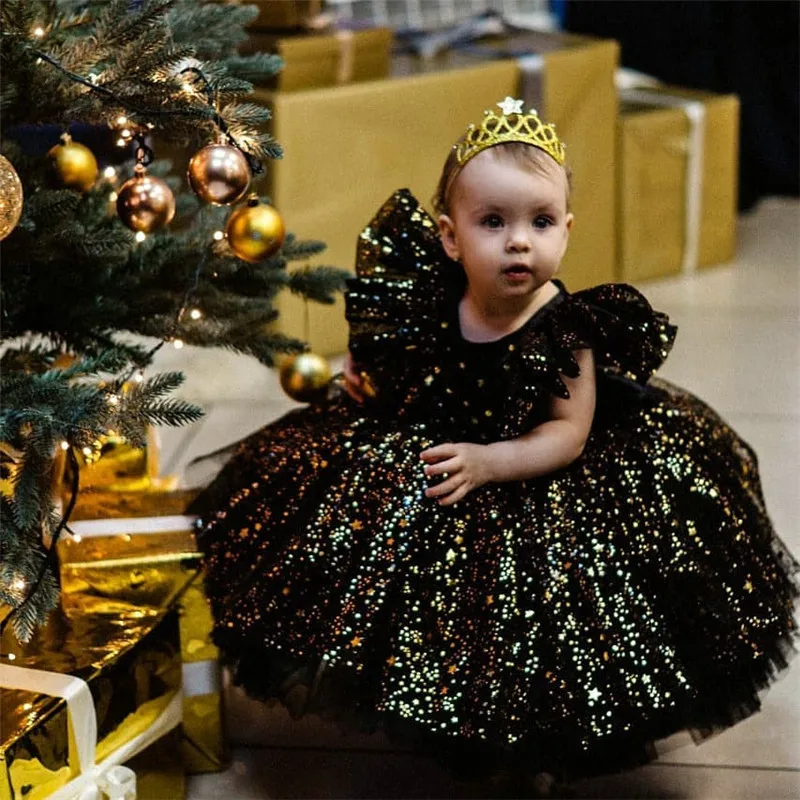 

Vestido de fiesta de tut para nia, vestidos de flores para boda de 1, 2, 3, 4 y 5 aos, traje de princesa de tul para nia