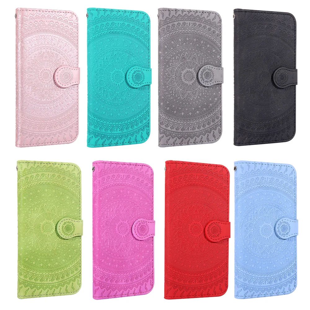 

Sun Flower Book Wallet Case For Iphone 11 Pro Max Magnetic Print Flip Leather Case for Iphone Xr Xs Max 7 8 6s Plus Book Cover