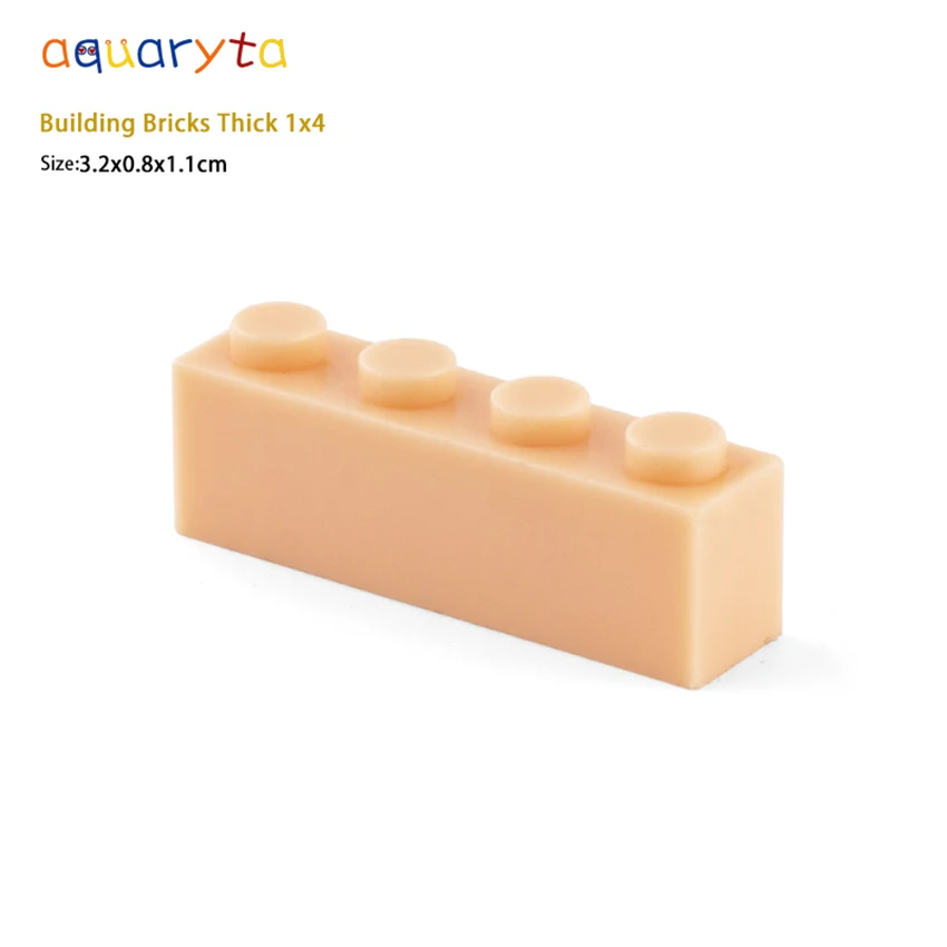 Aquaryta 66 шт./пакет толщиной 1x4 Строительные блоки 3010 DIY творческие Кирпичи Модель
