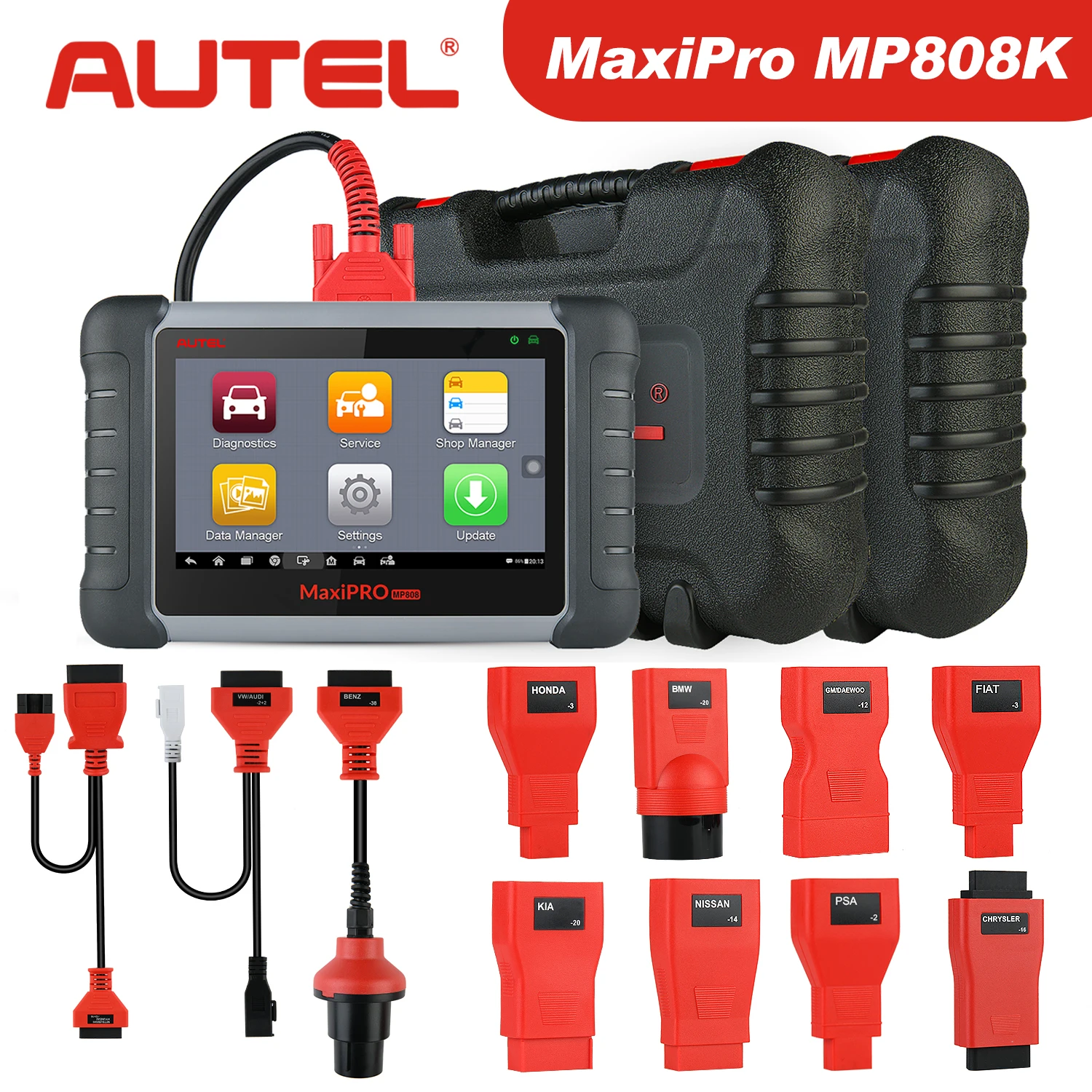 2021 Новейший автомобильный диагностический сканер Autel MaxiPRO MP808K такой же как MS906