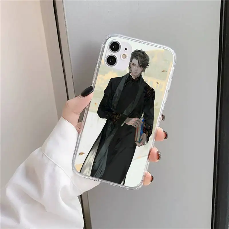 

wolfish Born seme uke Phone Case Transparent for iPhone 11 12 mini pro XS MAX 8 7 6 6S Plus X 5S SE 2020 XR