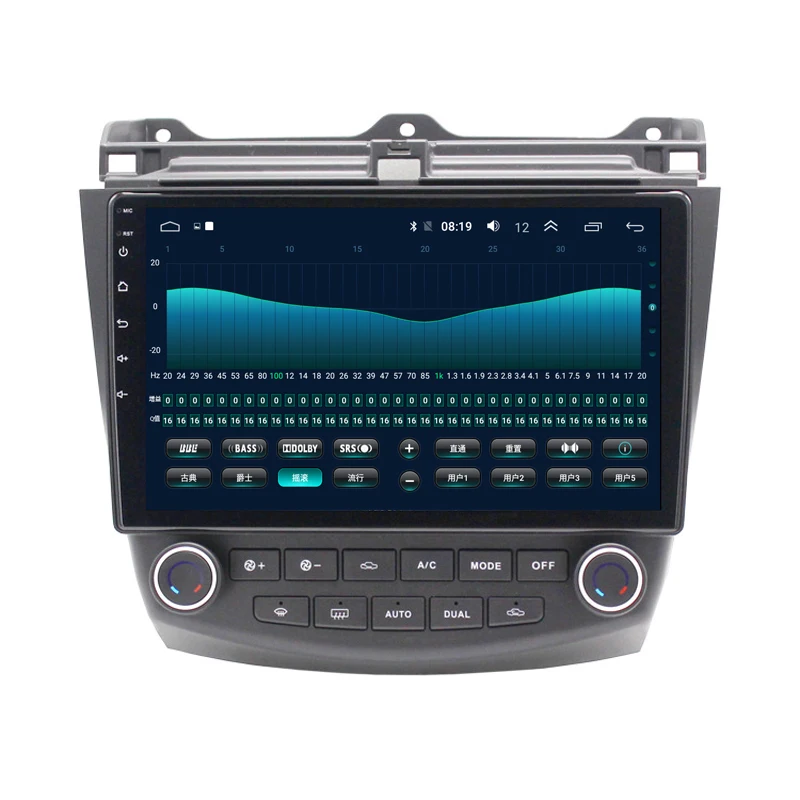 Автомагнитола 2 din + 32 ГБ Android 10 4G мультимедийный плеер для Honda Accord 7 2003-2007