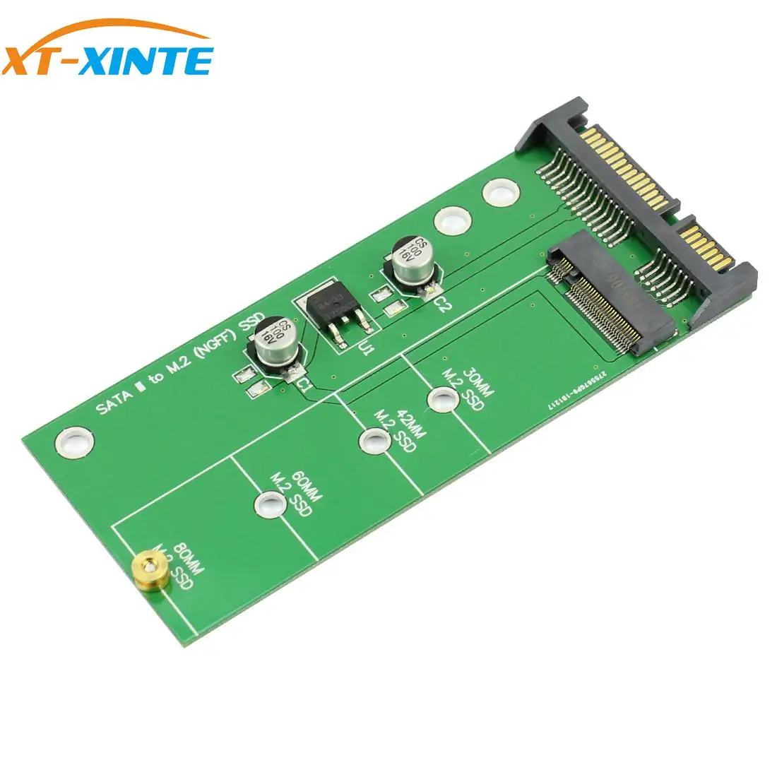 XT XINTE M.2 SATA адаптер Raiser M2 к конвертер 2 5 &quotSATA3 карта B ключ для 2230 2280 SSD|ssd 1|ssd hdssd express