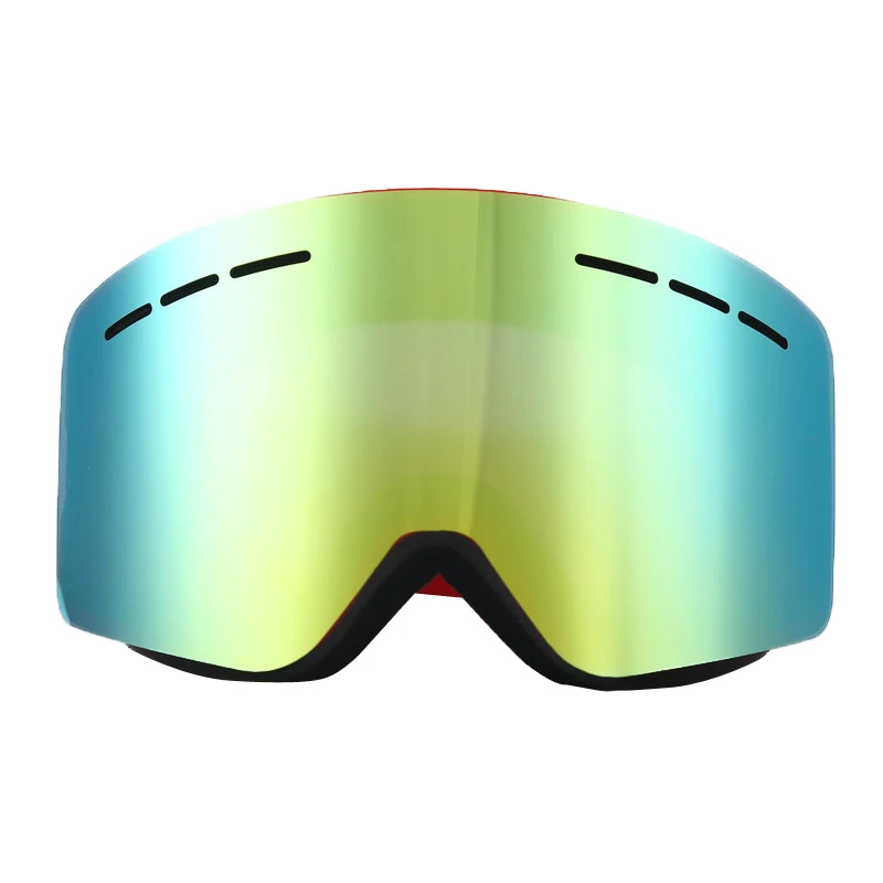 Лыжные очки двухслойная противотуманная большая Лыжная маска UV400 для катания на