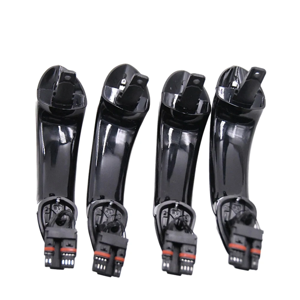 Черный Цвет с комфортом доступа Дверные ручки для BMW серий 6 F12 640d 640i 650i M6 51217231931