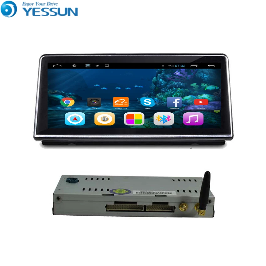 YESSUN Android радио автомобильный dvd плеер для BMW F20/F30/F32 стерео мультимедиа GPS навигация