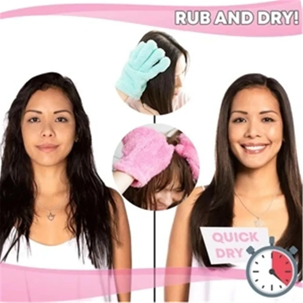 Банное полотенце из кораллового бархата для сушки волос ультравпитывающая