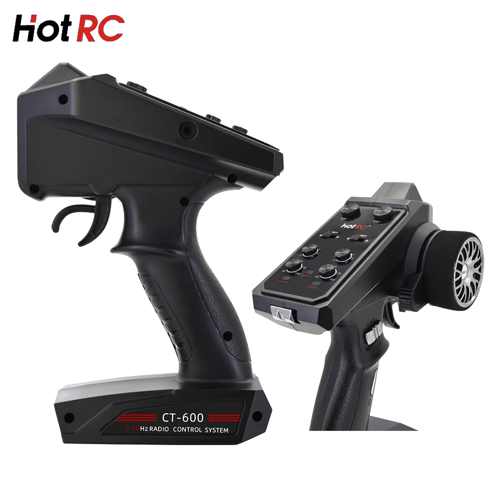 hotrc ct 600 24 ghz 6ch fhss контроллер радиопере