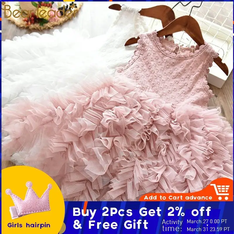 Платье Bear Leader для девочек вечернее платье на Рождество Хэллоуин день рождения