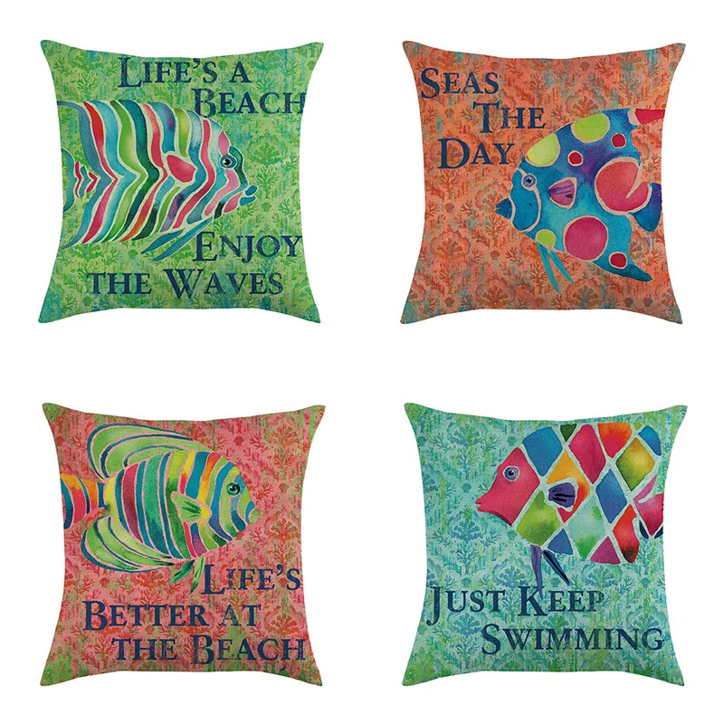 Летнее платье голубого океана Soft Shell био Морская звезда морской конек Осьминог