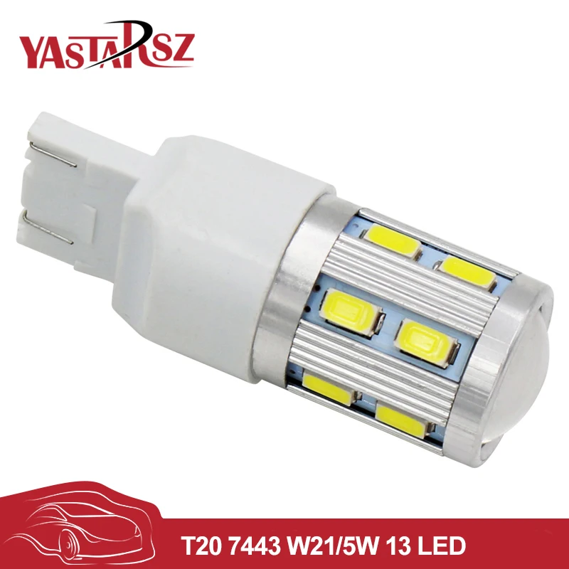Светодиодная лампа T20 7443 12 SMD 5730 W21 / 5W для автомобиля светодиодный фонарь стоп
