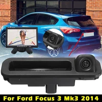 ip68 car rear view camera reverse parking backup night vision trunk handle 7 tft lcd car monitor for ford focus 3 mk3