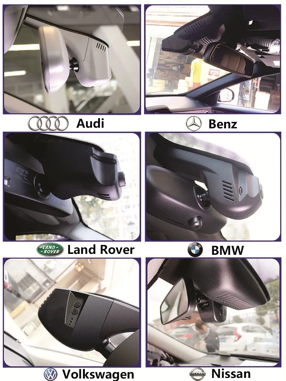 WHEXUNE Скрытая мини Wifi Автомобильная Dvr камера двойной объектив dashcam авто видео рекордер регистратор DVRs видеорегистраторы FHD 1080P ночное видение