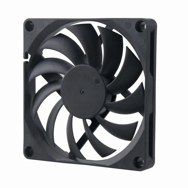 5 шт. Gdstime DC 12V 80 мм (8 см) 2 контактный разъем двойной шариковый подшипник 80x80x10