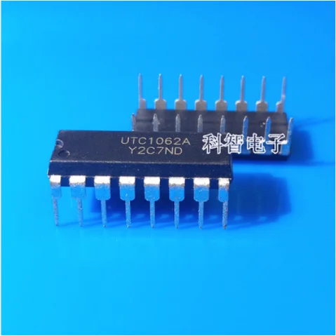 

Free Shipping 100% Original 50pcs UTC1062A UTC1062 DIP16
