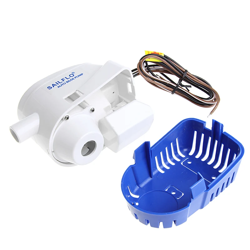 

12V Boat Marine Automatic Submersible Auto Bilge Water Pump Float Switch 750GPH