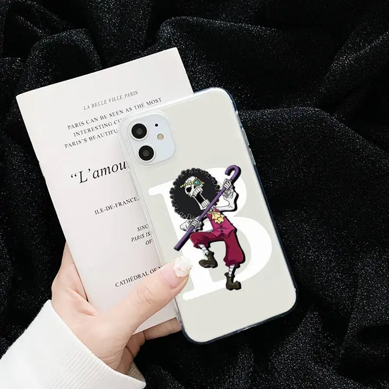 

Anime One Piece Luffy Japan classic Phone Case Transparent for iPhone 6 7 8 11 12 s mini pro X XS XR MAX Plus cover funda shell
