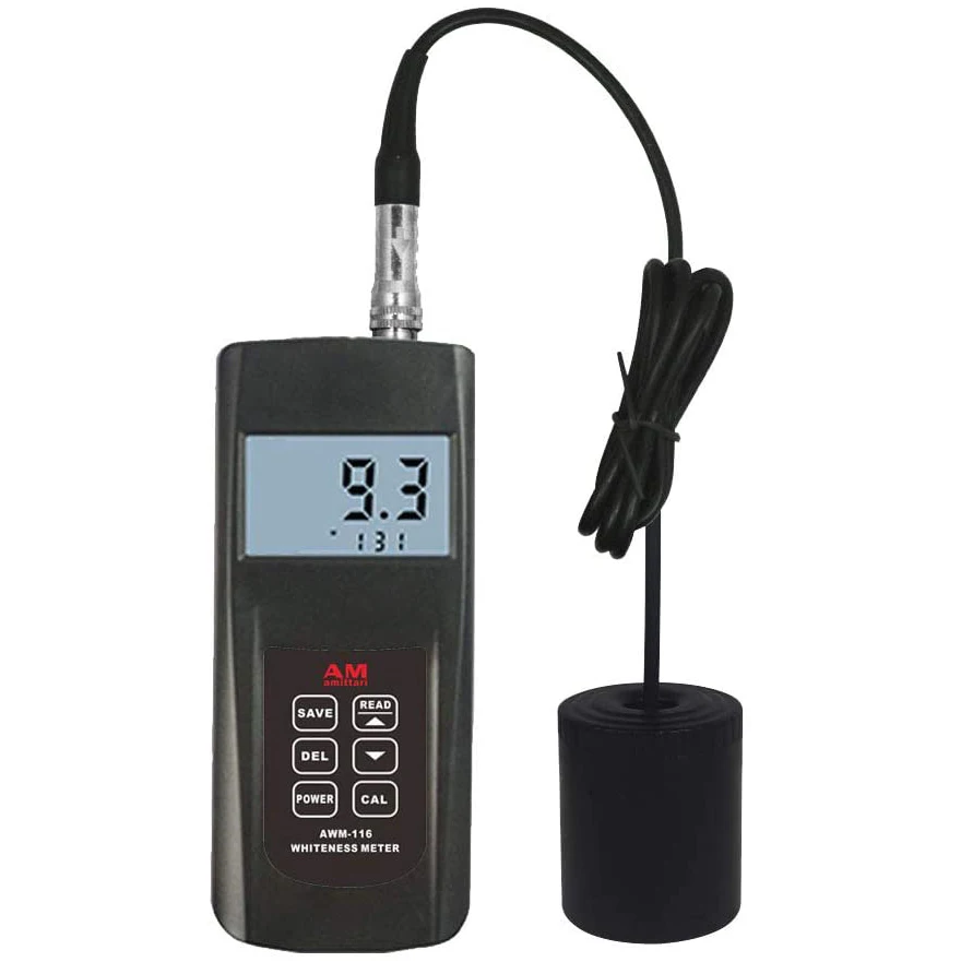 

Portable Digital Whiteness Meter Measurement for Textile Printing Plastic Products with Illuminant LED 457nm Range 0 to 120