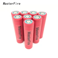 masterfire 10pcslot original sanyo 18650 rechargeable lithium battery 3 7v 2600mah camera flashlight torch batteries cell