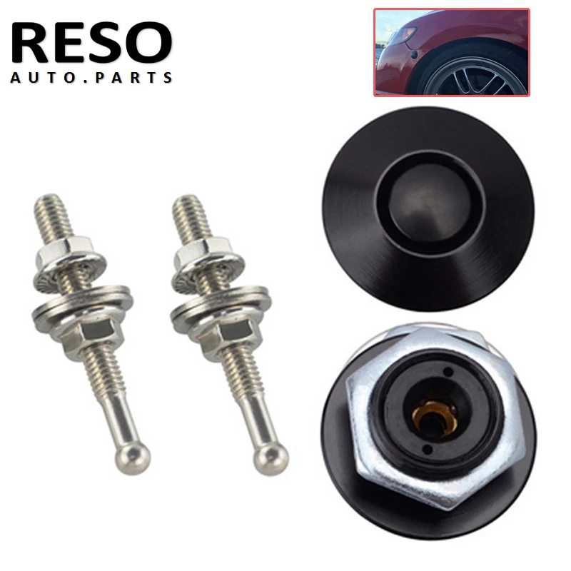 Универсальные алюминиевые зажимы для капота 1 25 дюйма 32 мм 2 шт.|Крышки двигателя| |