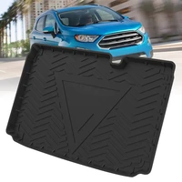 tpe car trunk mats for ford ecosport 2018 2019 fusion 2013 2020 rubber cargo liner laser measured waterproof protective pads
