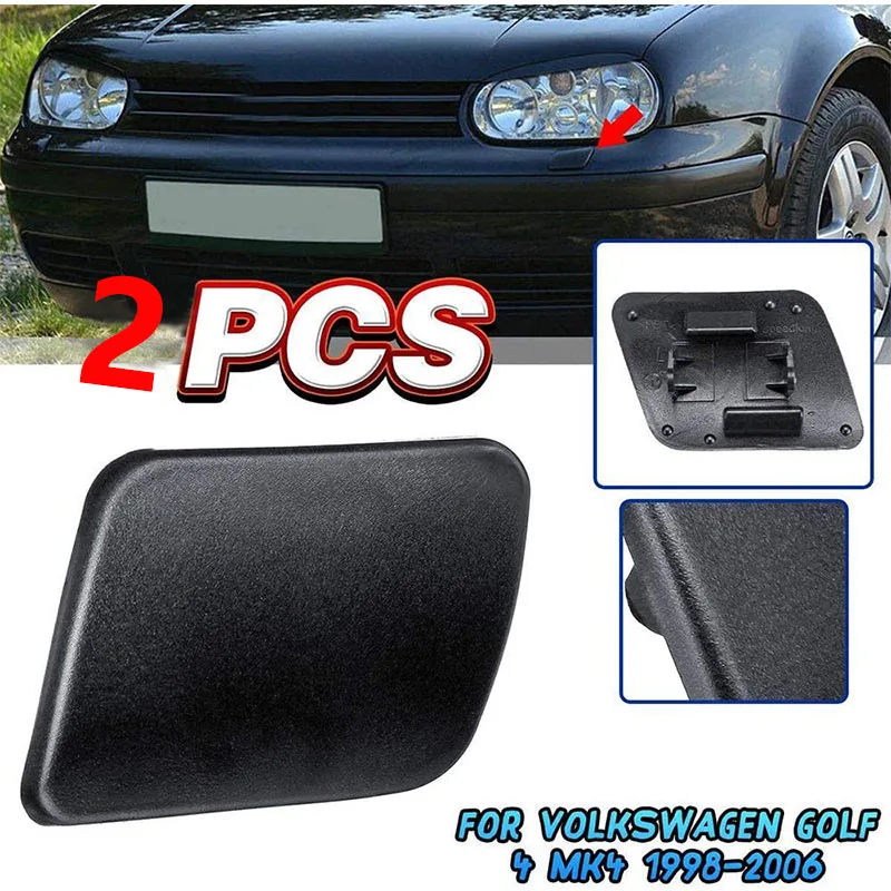 1J0 955 110A 1J0 955 109A For Golf 4 IV Mk4 1998-2006 Left & Right Front Front Bumper Headlight Washer Sprayer Cover Cap
