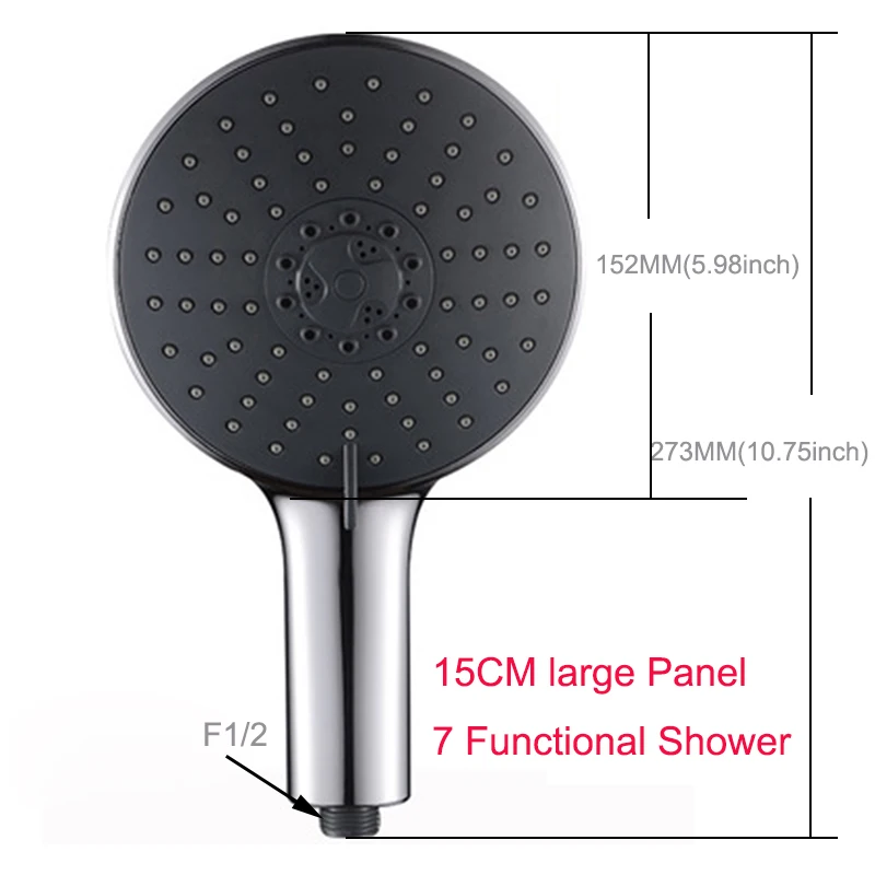 Большая Лейка для душа LEDFRE 100/120/150 мм лейка ручного полива Bathroo LF86011|shower sink|shower
