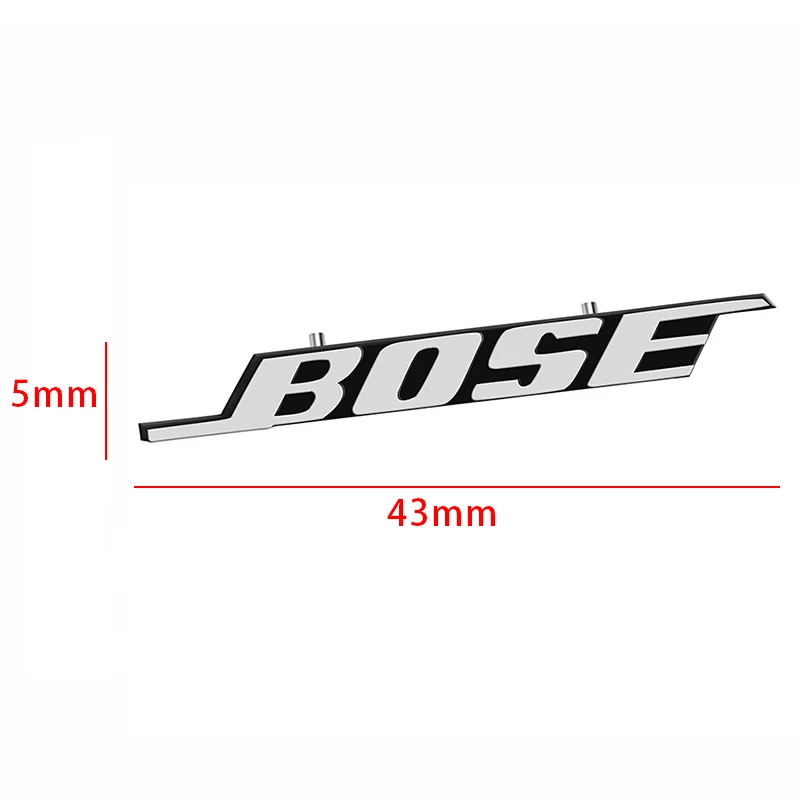 4 шт. металлические наклейки-эмблемы для динамиков BOSE Volvo XC40 XC60 XC90 XC70 S60 S80 S90 C30 V70 V90