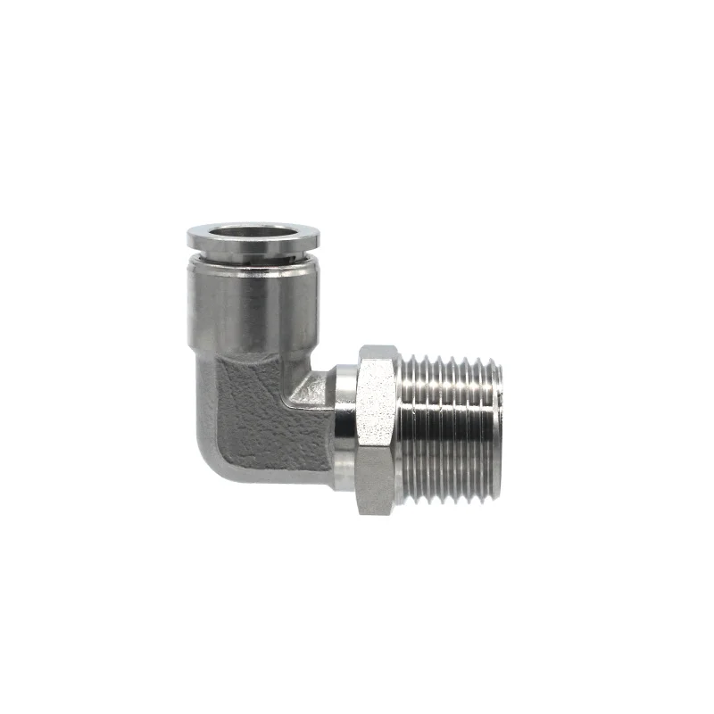 

PL12-02,03,04 PL14-02,03,04 PL16-03,04 perform Pneumatic components air tool pipe Male elbow threaded joint Connector PL Series