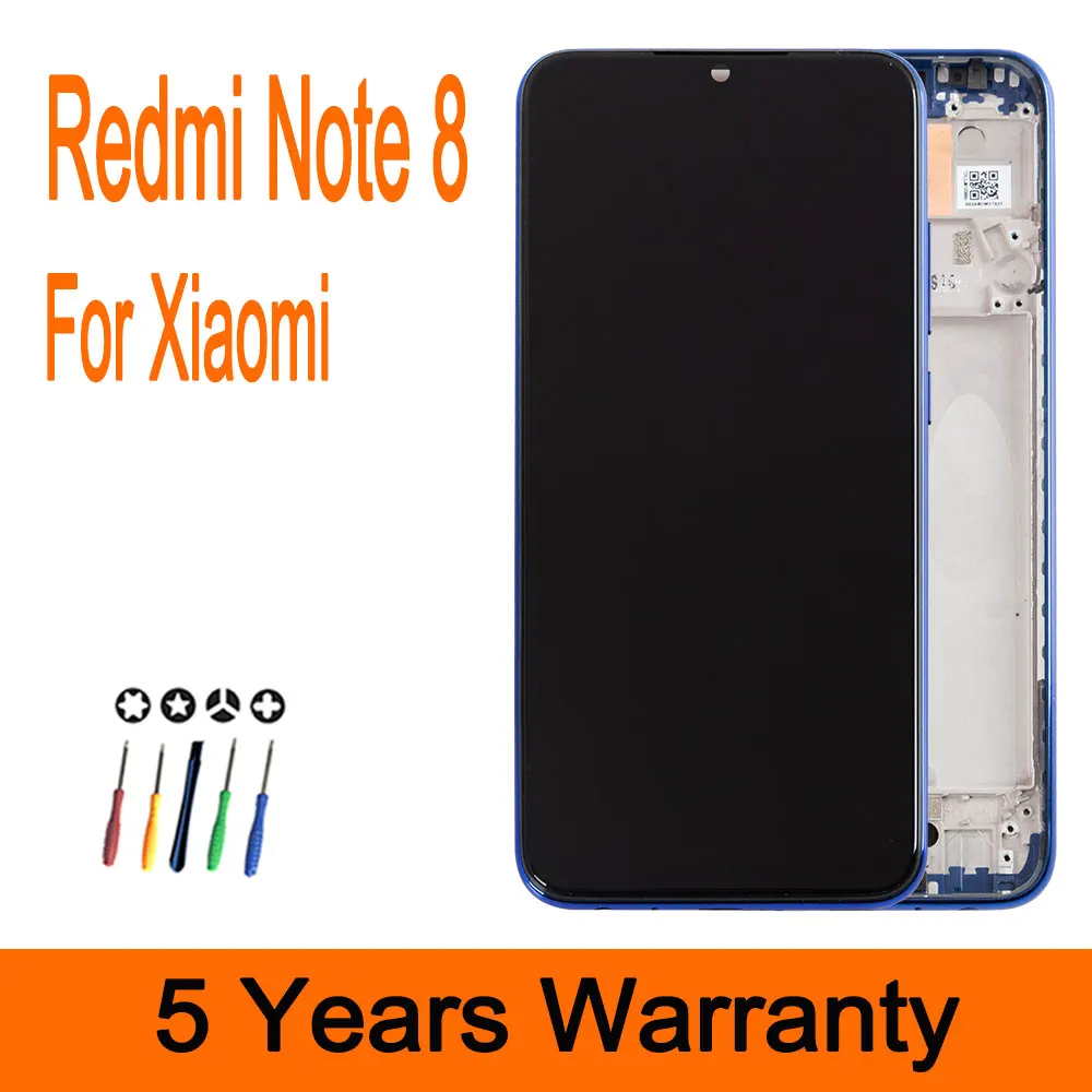 ЖК-экран M1908C3JH M1908C3JG M1908C3JI для Xiaomi Redmi Note 8 сменный заводской экран дисплей |