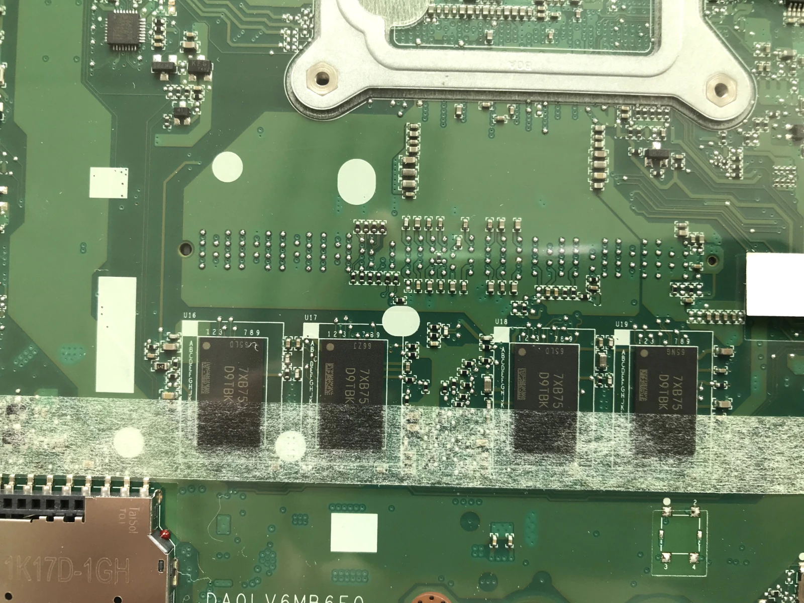 Высокое качество FRU:5B20M27726 для Lenovo V310 14ISK Материнская плата ноутбука DA0LV6MB6F0 LV6 SR2EU I3