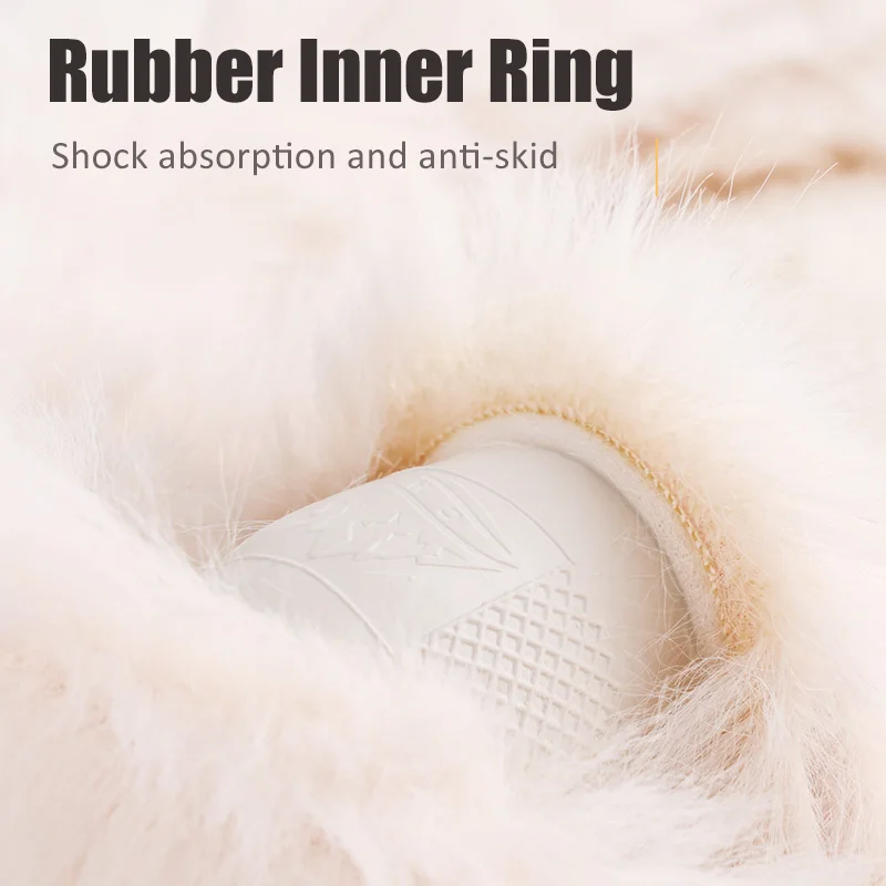 Karcle длинный плюшевый чехол для руля из микрофибры нечеткая фотозащита зимние