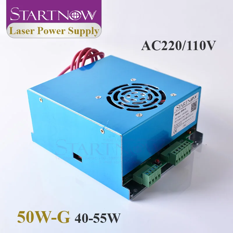 Startnow 50 Вт CO2 Питание MYJG 110V 220V лазерный режущий станок для резьбы по дереву