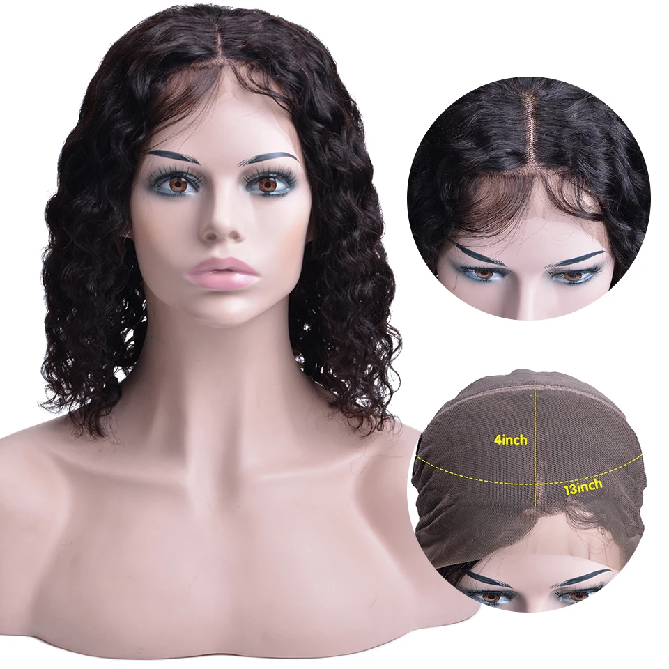 Фото Бразильские парики из человеческих волос на кружеве для черных женщин парик Remy