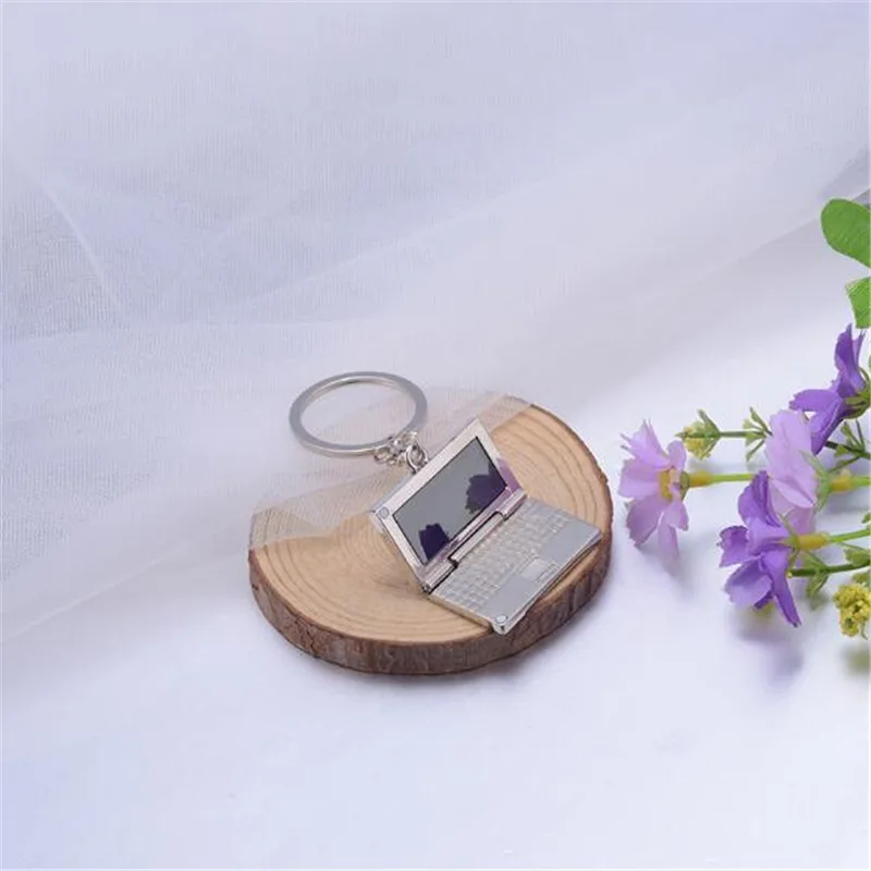 Новинка 2021 модный брелок для ключей ручной работы с компьютером женщин