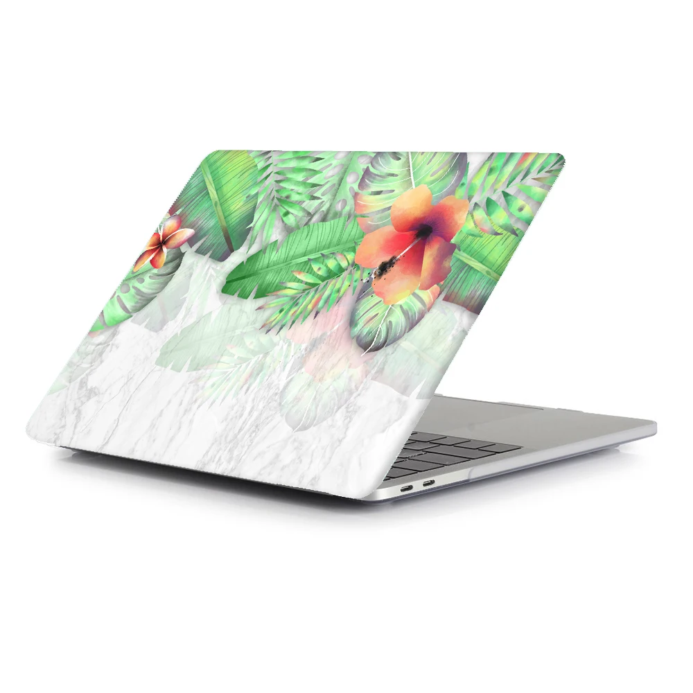 Чехол для ноутбука с цветами для MacBook Touch ID Air 13 A1932 для MacBook Air Pro retina 11 12 13 13,3 15 touch bar A2159+ чехол для клавиатуры