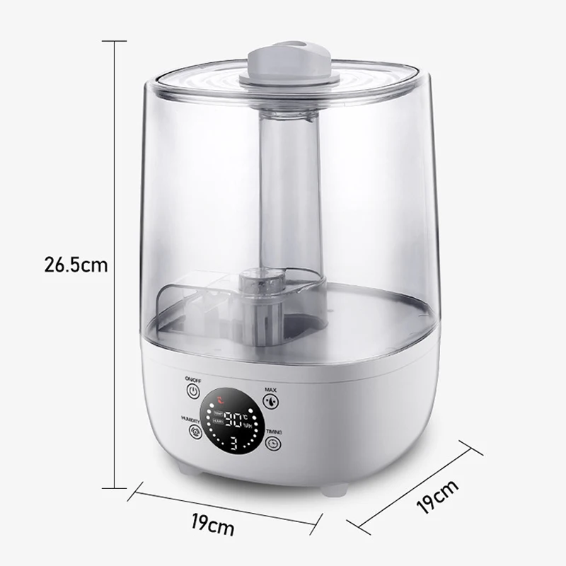 4L Reptile Terrariums Humidifier Fogger with Humidistat and Timer for Amphibians Herps Evergreen Pet Vivarium Mister | Бытовая техника