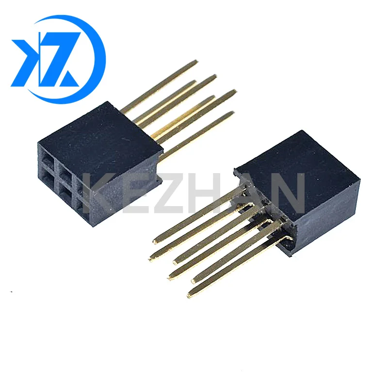 10pcs 2*3/4/6/8/10/18 Pin 2.54 mm Double row Straight FEMALE Long Legs Header For Arduino Shield | Обустройство дома