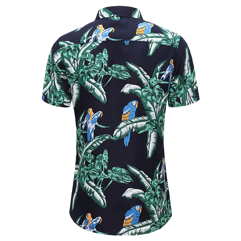 

Loldeal Chinese Style Shirt Short Sleeve Casual Single-breasted Comfortable Polyester Fiber