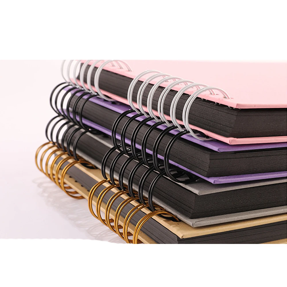 

Photo Albums 80 Black Pages Memory Books A4 Craft Paper DIY Scrapbooking Picture Wedding Birthday Childrens Gift