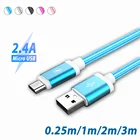 Зарядный кабель Micro USB для Xiaomi Redmi Note 6 Pro 5 Huawei Y9 2019 Y7 Y6